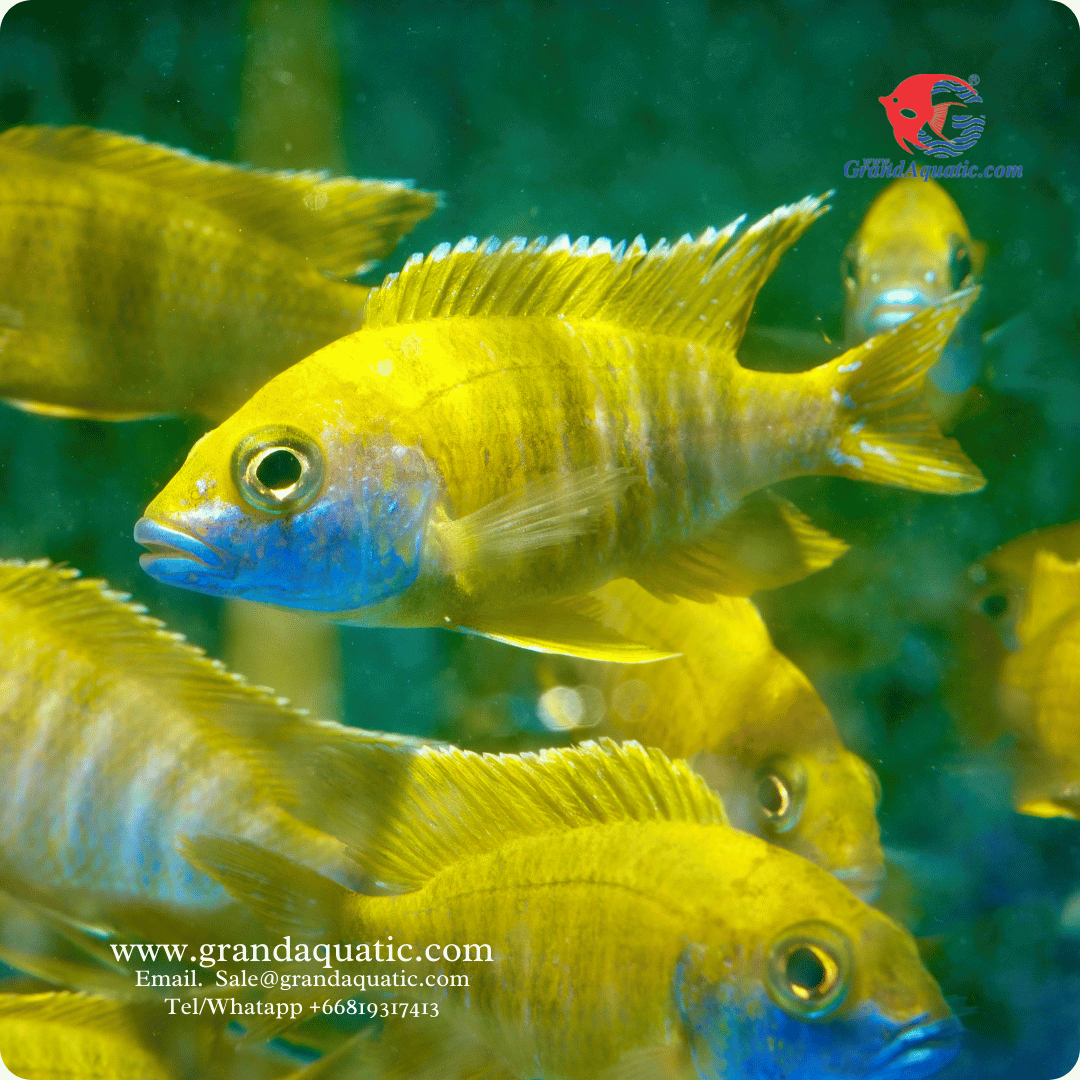 Yellow Peacock Malawi Cichlid